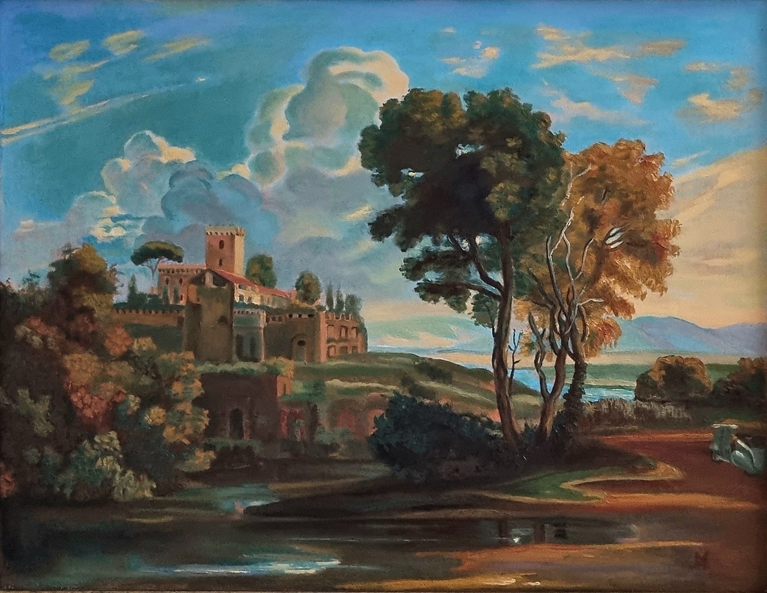 Italianate landscape